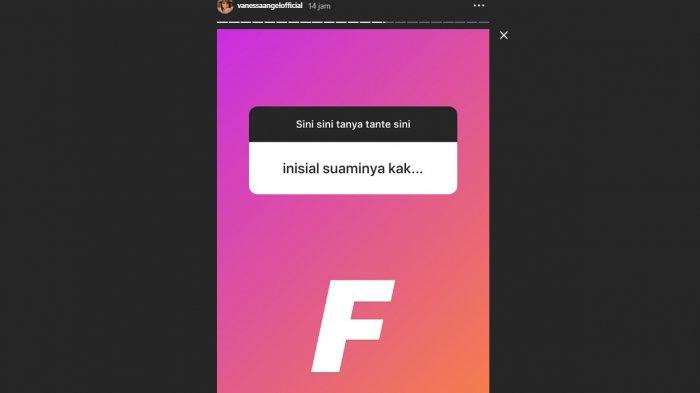 Instagram Story Vanessa Angel.