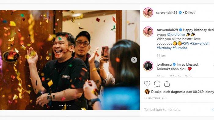 Ruben Onsu dan Keluarga Beri Kejutan Ulang Tahun untuk Adiknya, Begini Kemeriahannya.