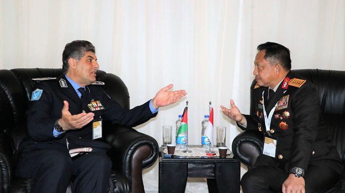 Jenderal Tito Dukung Polisi Palestina Jadi Anggota Interpol