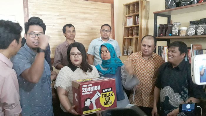 Koalisi Masyarakat Tolak UU MD3; Presiden Bisa Keluarkan Perppu