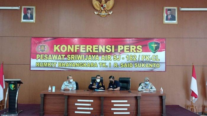 Sampai Hari Ini Rabu 20 Januari, Tim DVI Sudah Terima 324 Kantong Jenazah Korban Sriwijaya Air