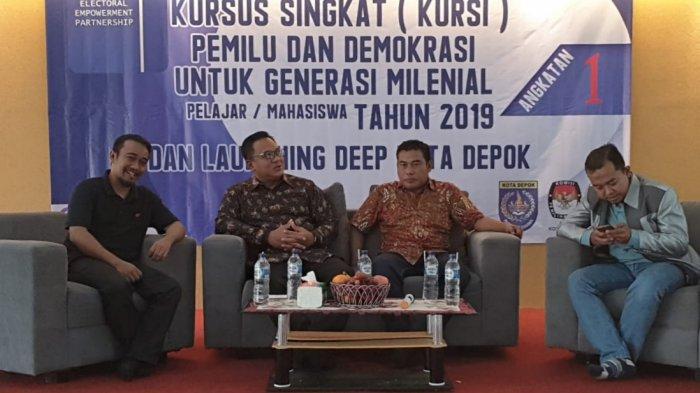Bawaslu Depok Imbau Milenial Ikut Awasi Jalannya Pemilu 2019