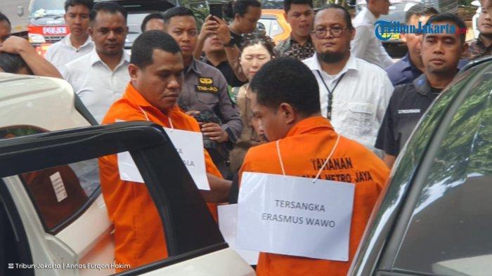 REKONSTRUKSI KASUS  - Polda Metro Jaya menggelar rekonstruksi kasus penculikan terhadap kepala cabang (kacab) bank BUMN Mohammad Ilham Pradipta (37).