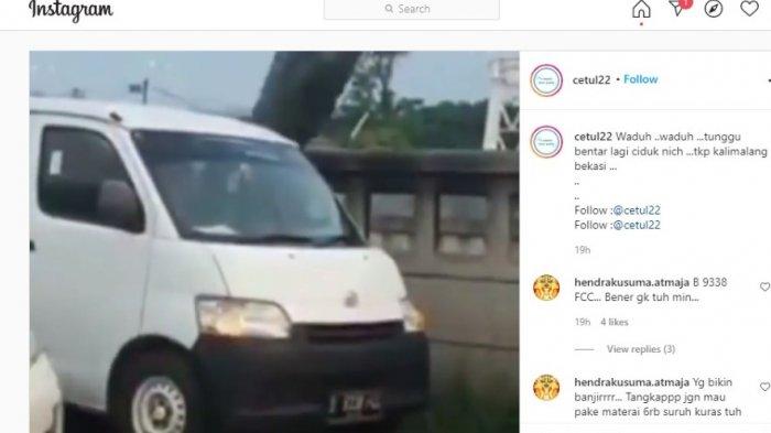 Satpol PP Bekasi Pastikan Seret Pelaku Kasus Buang Sampah Kalimalang ke Meja Hijau