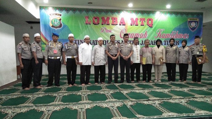 Sambut Bulan Suci Ramadan, Polres Jakarta Timur Gelar Lomba MTQ dan Ceramah Kamtibnas