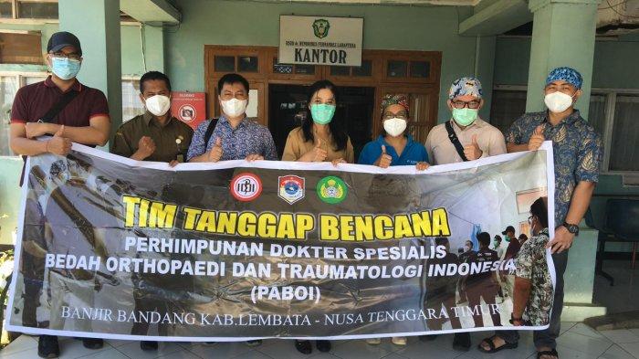Korban Bencana NTT, PABOI Temukan Pasien Patah Tulang Belakang