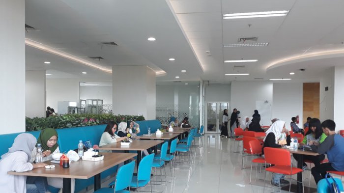 Nyamannya Kantin Perpustakaan Nasional Bikin Pengunjung Betah