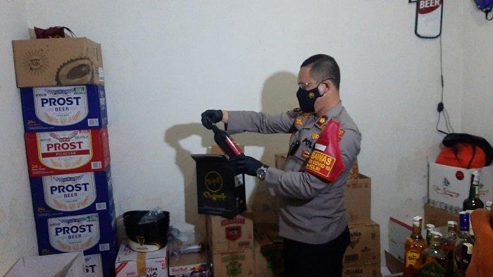 Penghuni Kontrakan di Setiabudi Jual Miras Tanpa Izin, Polisi Sita Barang Bukti Sebanyak 1 Truk