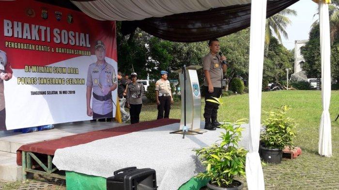 Santuni 1.000 Warga Dhuafa, Kapolres Tangerang Selatan Imbau Jaga Ketertiban Pasca Pemilu
