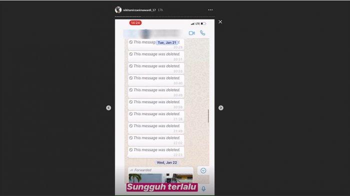 Postingan Nikita Mirzani soal Sajad Ukra.