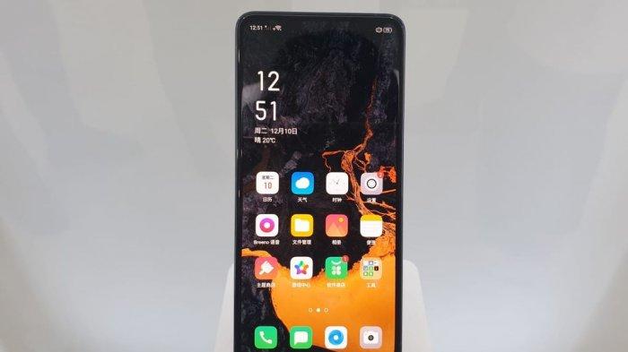 Bukan Pop-Up, Ini Tampilan Ponsel Oppo dengan Kamera 'Tersembunyi' di Balik Layar
