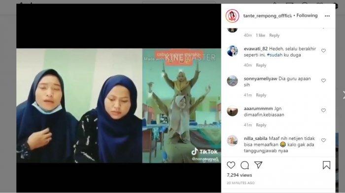 Permintaan maaf kedua PNS