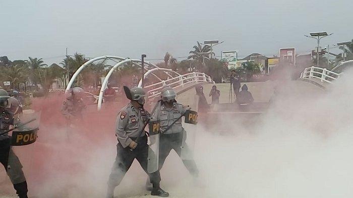 Jelang Pilkada 2020, Polres Metro Depok Gelar Simulasi Pengamanan