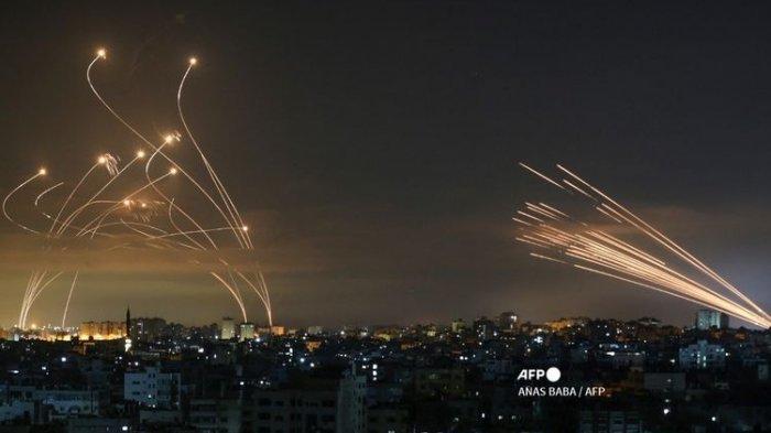 Cara Hamas Tembakan Roket yang Buat Iron Dome Israel Jebol dan Tewaskan 5 Warga Sipil