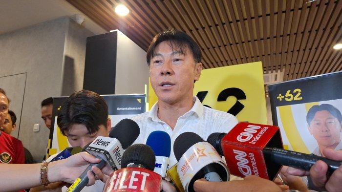 Keterangan pers Mantan pelatih Timnas Indonesia, Shin Tae-yong (STY), setelah Indonesia menang 1-0 atas Bahrain.