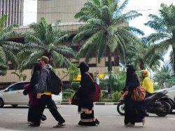 Sempat Dilintasi Massa Reuni 212, Perempatan Jalan MH Thamrin Jakarta Pusat Ramai Lancar