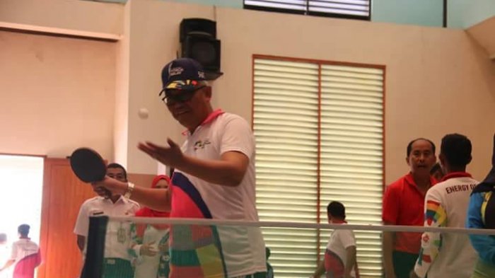 Wali Kota Jakarta Utara Buka Perlombaan Tenis Meja Tingkat Kota