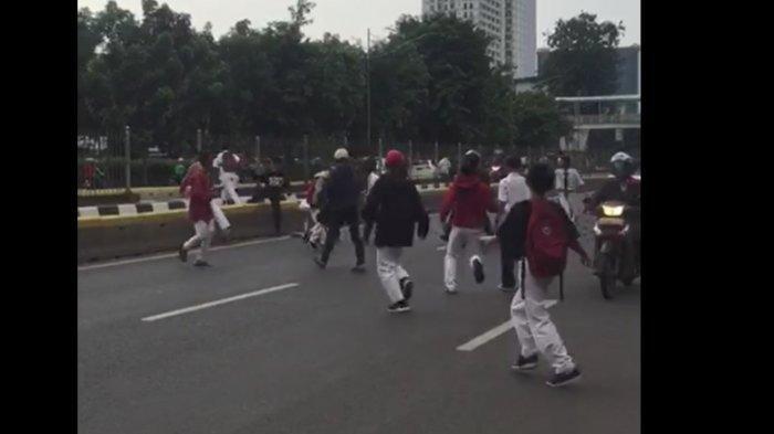 Seorang Pelajar Meninggal setelah Tawuran di Jalan Gunung Sahari Raya