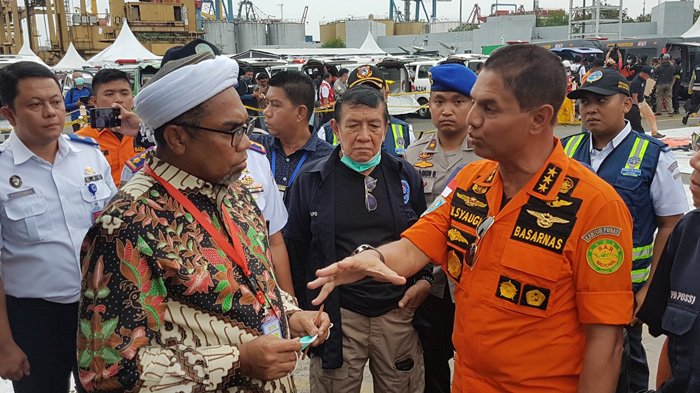 Sambangi Posko Pesawat Lion Air PK-LQP, Ali Mochtar Ngabalin: Saya Datang Sesuai Instruksi Presiden