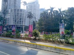Jelang Asian Para Games 2018, Jalan Sudirman Sudah Dihiasi Umbul-Umbul