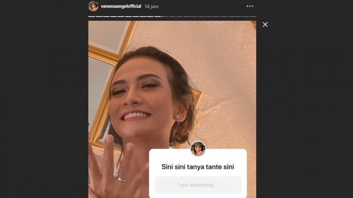 Instagram Story Vanessa Angel.