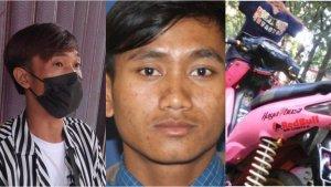 Kolase-foto-Aep-saksi-mata-pembunuhan-Vina-dan-tersangkanya-Pegi-beserta-motor-pink-miliknya.jpg