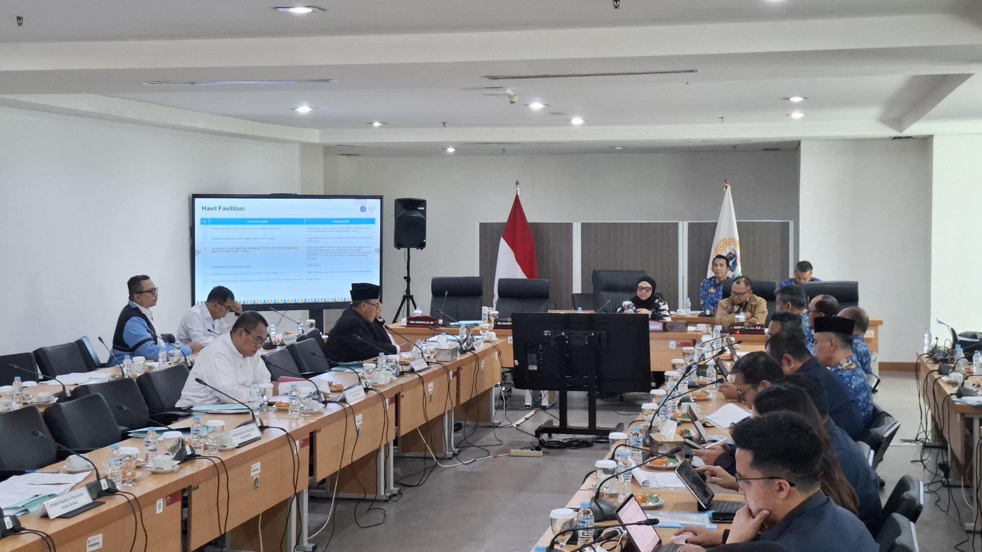 4 Raperda Jakarta Lolos Evaluasi Kemendagri, DPRD Bahas di Rapimgab