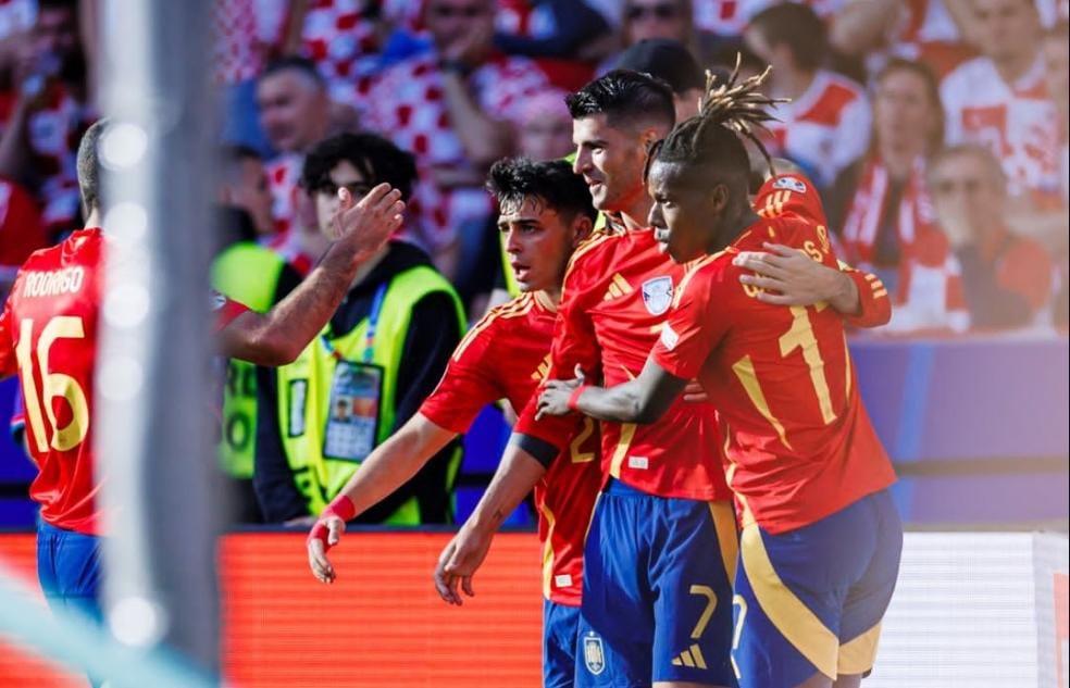 SPANYOL Pesta Gol, Kroasia Tak Berkutik Dihajar 3-0: Morata Tak Terbendung,Lamine Yamal Ukir Sejarah