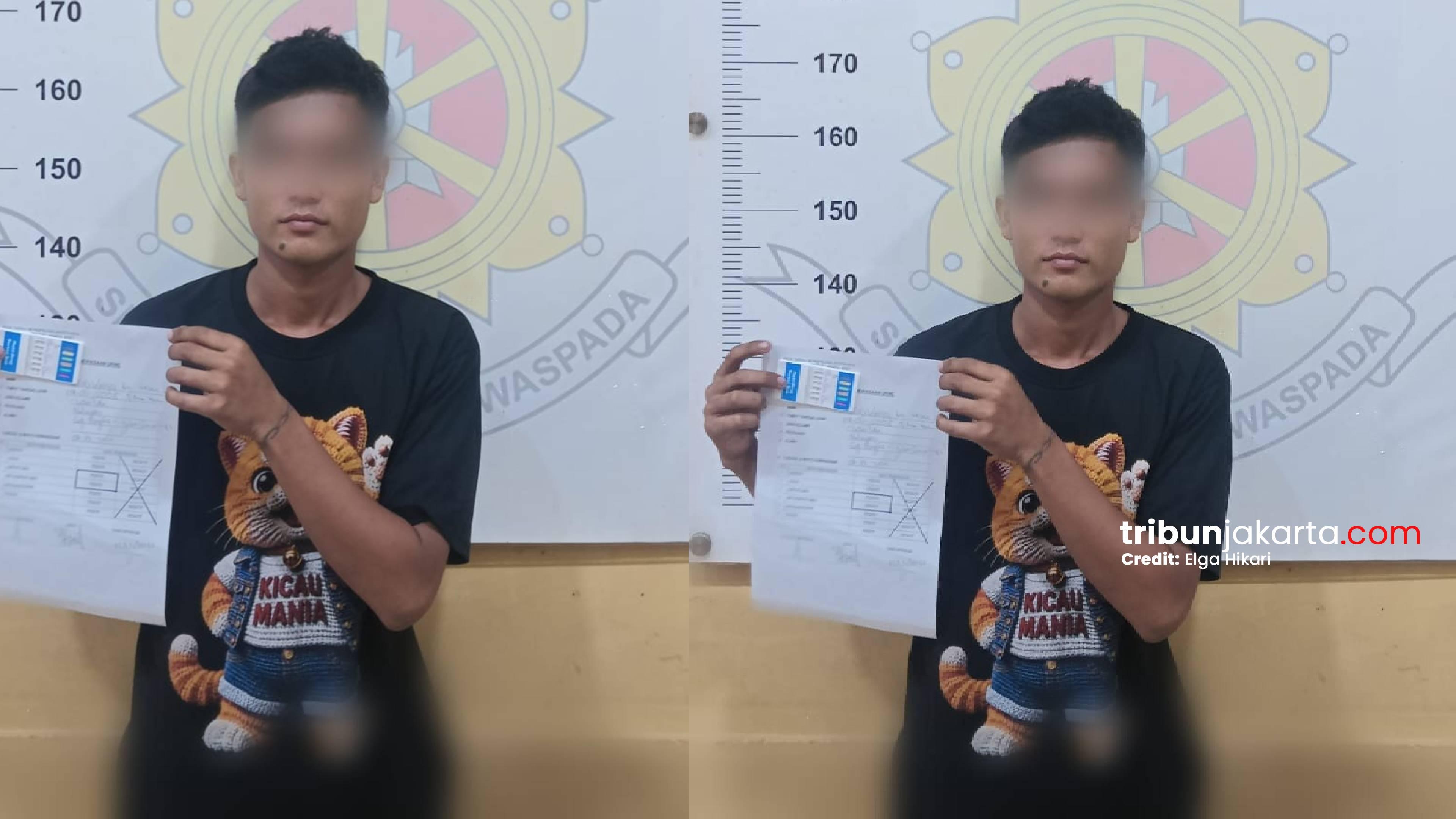 Disetop Polisi Karena Gak Pakai Helm, Pemuda di Tamansari Jakbar Ketahuan Bawa Sabu di Casing HP - Tribunjakarta.com
