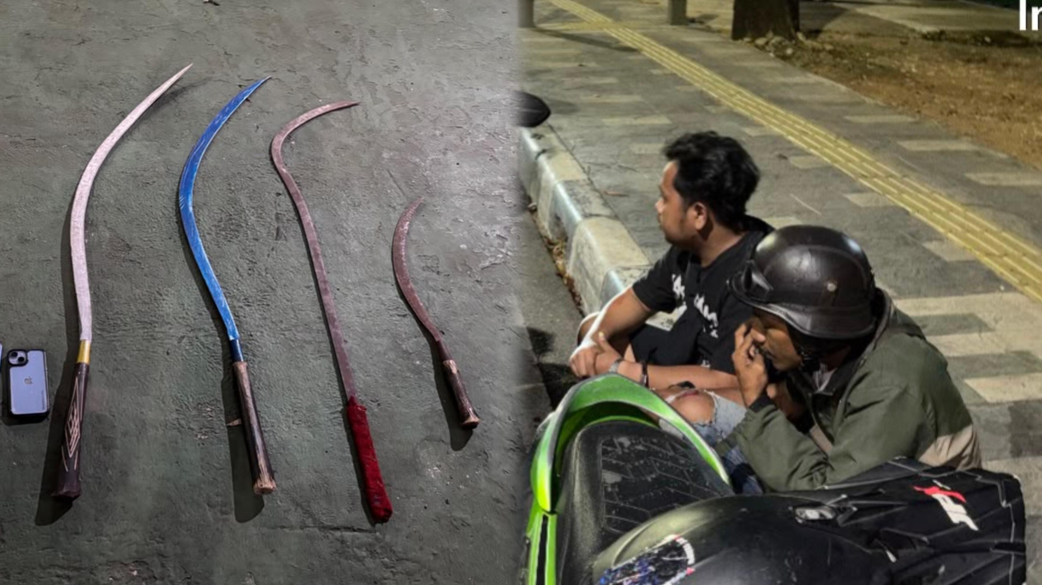 Polisi Bubarkan Tawuran di Jaktim, 10 Pemuda Bawa Celurit Panjang Diamankan - Tribunjakarta.com