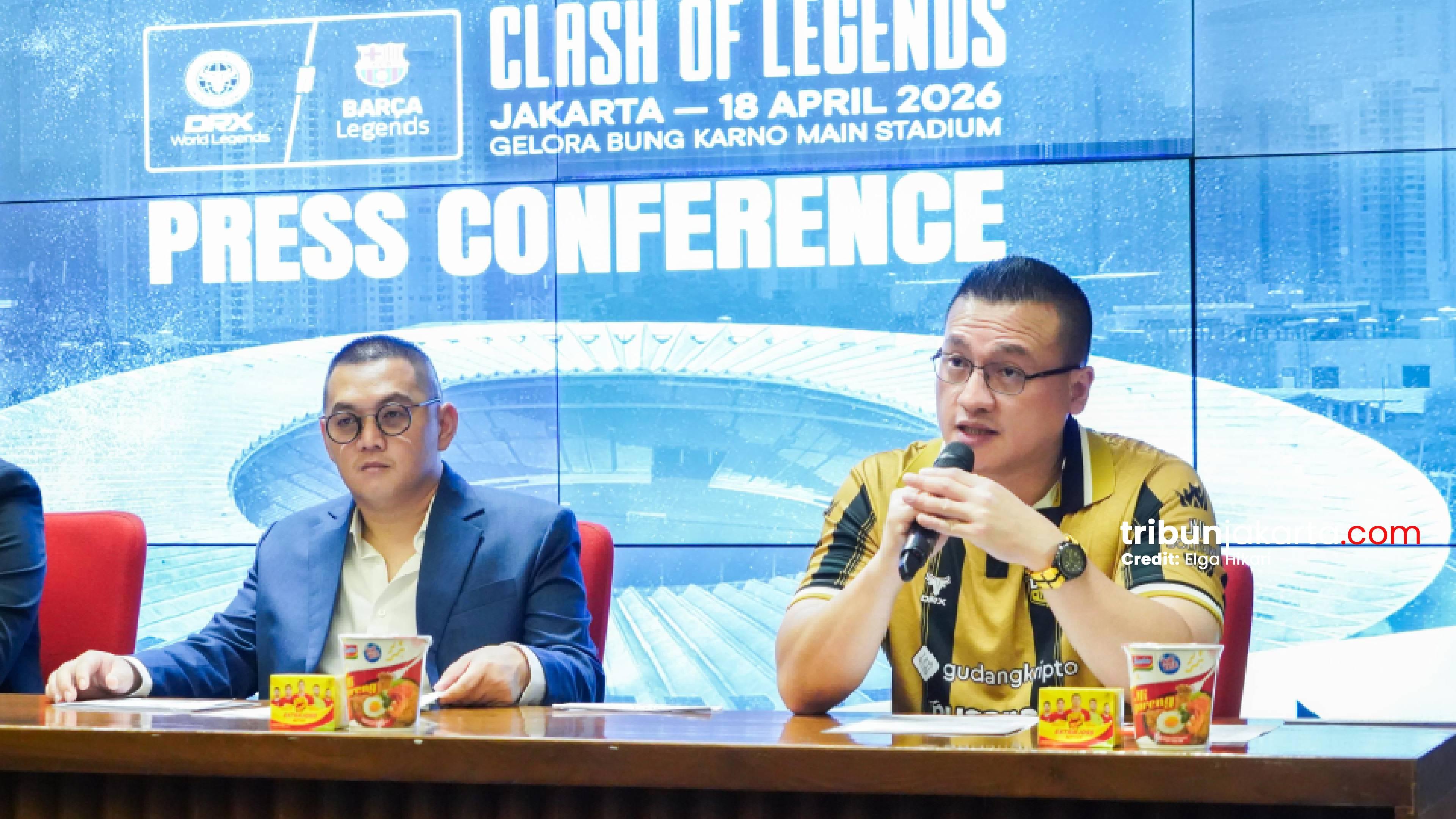 Clash of Legends 2026 Digelar di Jakarta, Kenneth DPRD DKI: Momentum Sport Tourism Kian Menguat