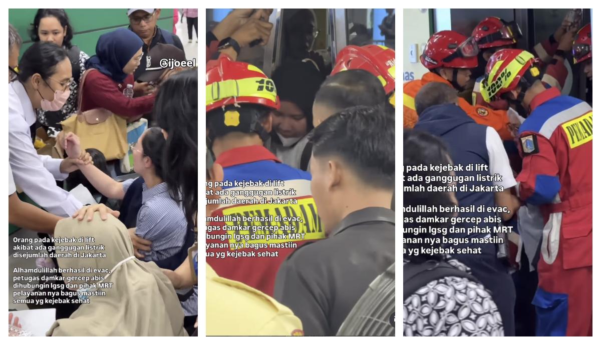 Listrik Padam di Jakarta, 10 Penumpang Terjebak di Lift MRT Lebak Bulus