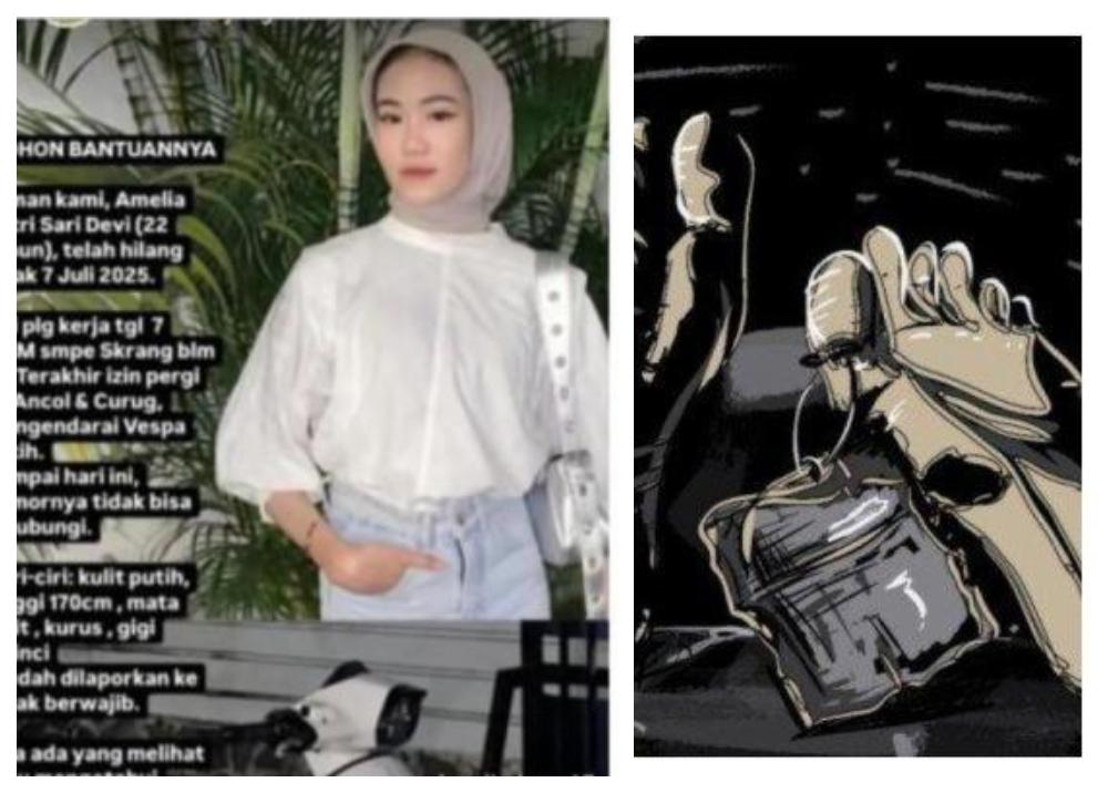 Motif di Balik Temuan Mayat Wanita Terborgol di Cisauk, Eks Pacar Dendam Ditagih Utang Jutaan Rupiah