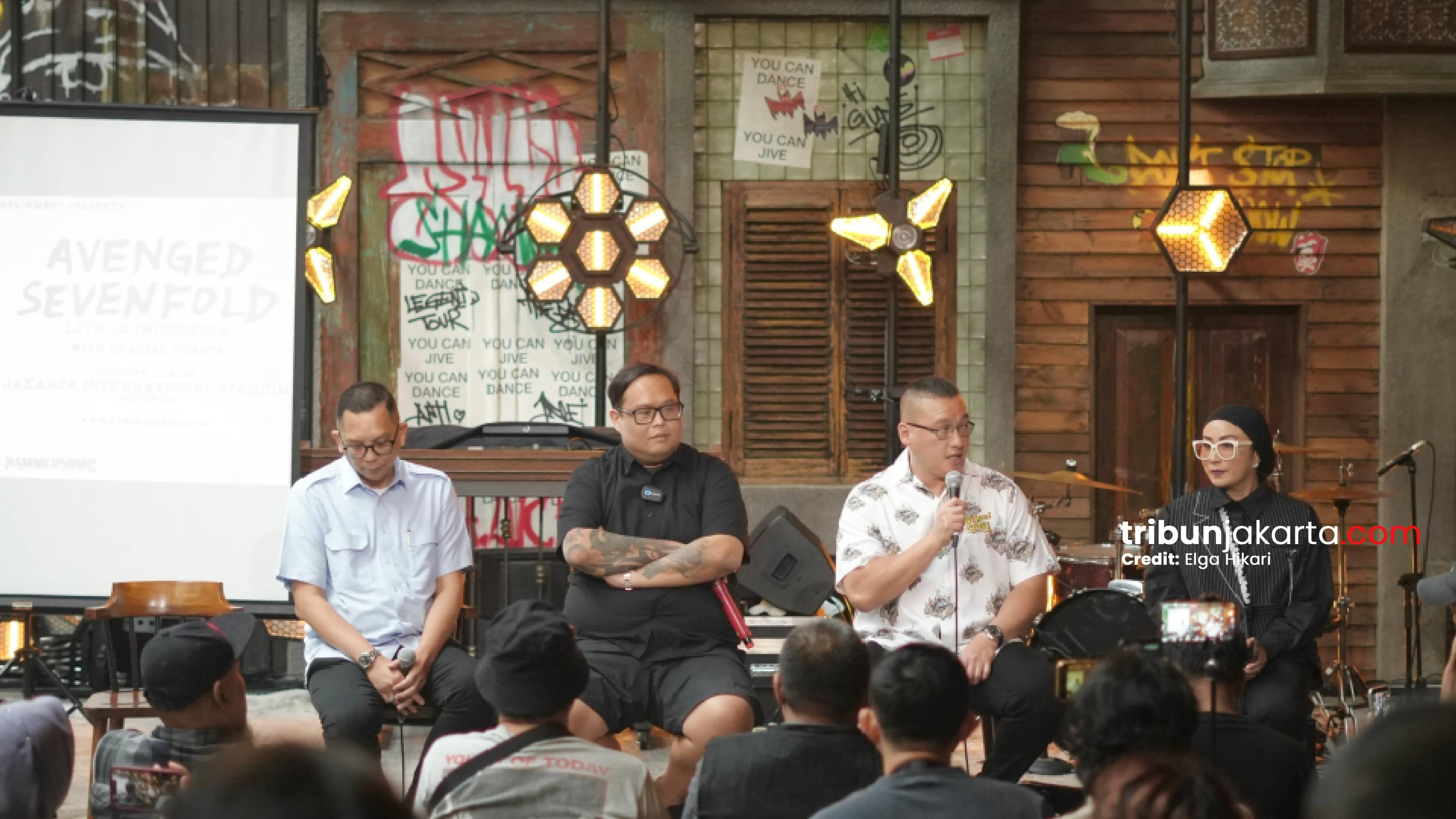 Avenged Sevenfold Bakal Konser di JIS, Ternyata Ada Peran Kenneth DPRD DKI Untuk Misi Besar Jakarta