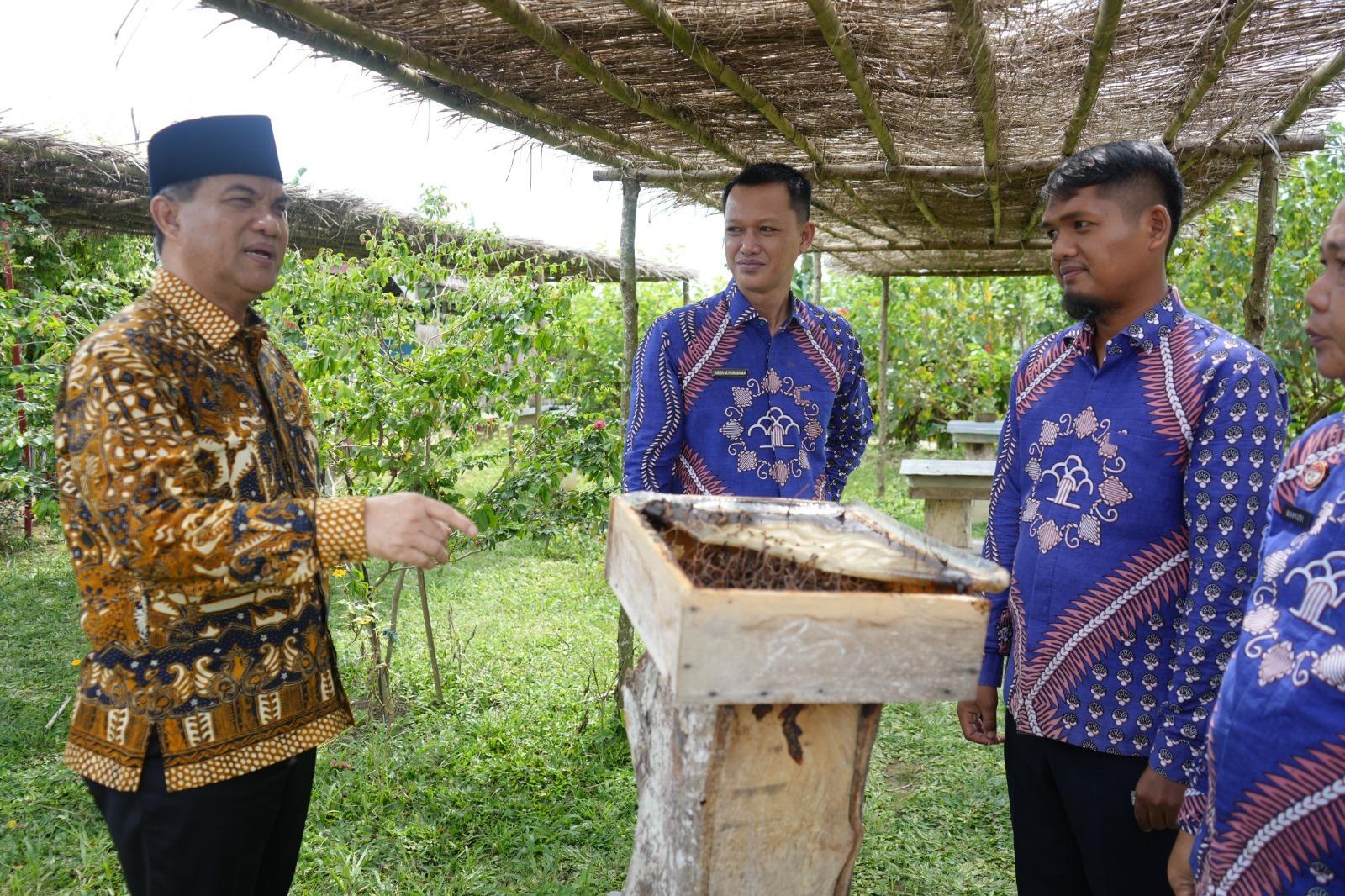 Kakanwil Kemenkumham Sumsel Apresiasi Sarana Asimilasi dan Edukasi Milik Lapas Kayuagung