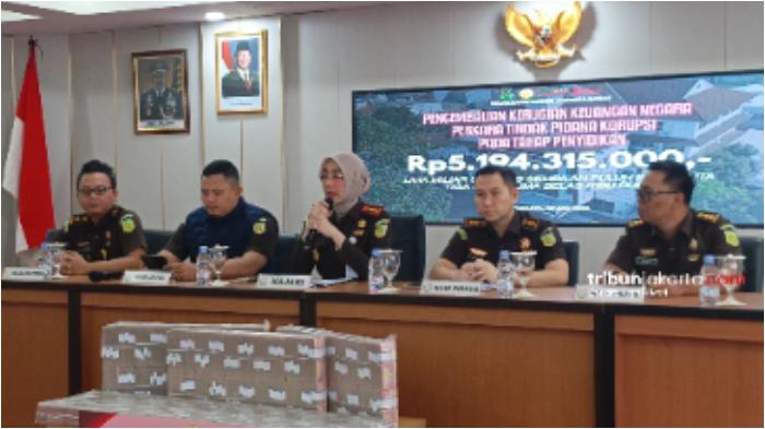 Kejari Jakbar Setor Rp 5,1 Miliar ke Negara dari Tersangka Korupsi Normalisasi Kali Pesanggrahan - Tribunjakarta.com