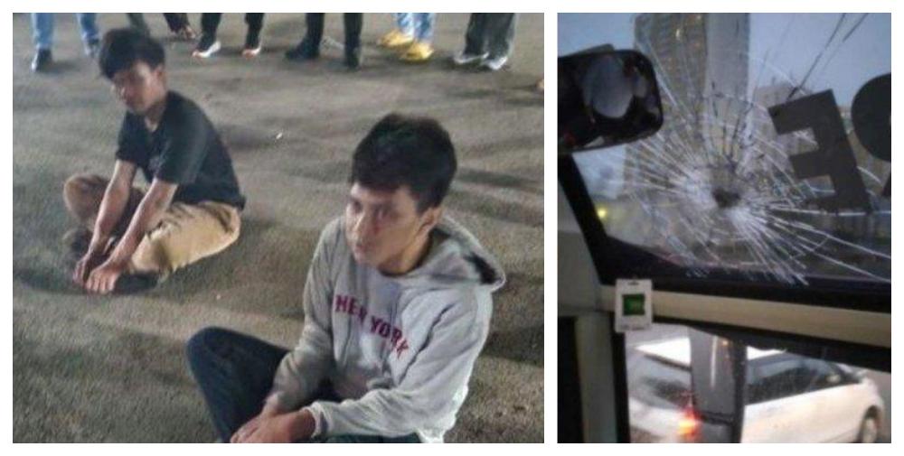7 Suporter Persita Pelempar Batu ke Bus Persis Dilarang Masuk Stadion Seumur Hidup