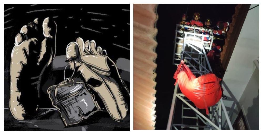 Penampakan Toren Tempat Pria di Pesanggarahan Tewas, Terpaksa di Potong Demi Keluarkan Jasad Korban