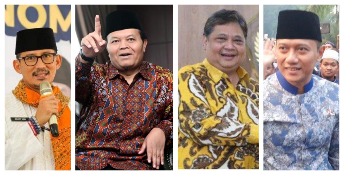 Kolase-foto-Sandiaga-Uno-Hidayat-Nur-Wahid-Airlangga-Hartarto-dan-AHY-1.jpg