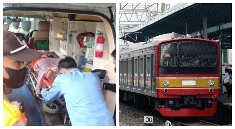 Kontraksi di KRL, Kisah Ibu Harus Melahirkan di Stasiun Duri Jakarta Barat