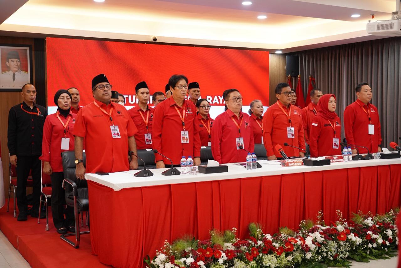 Konferda PDI P DKI Jakarta Digelar Sederhana, Kepengurusan 2025-2030 Siap Kembalikan Kejayaan