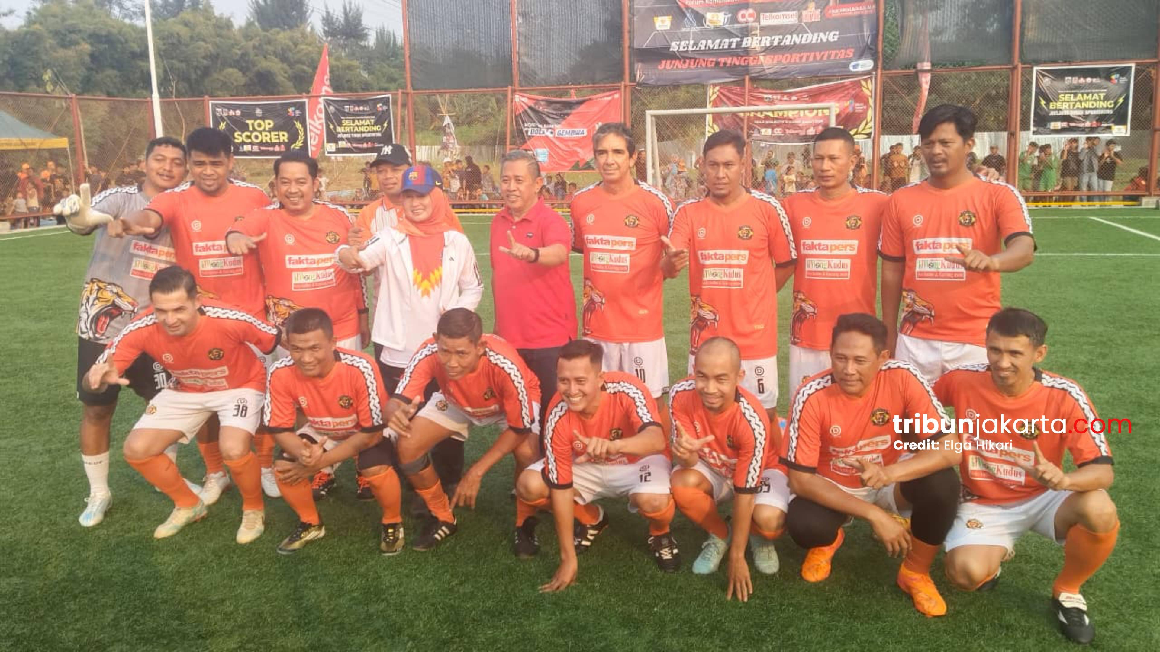 Legenda Persija Ikut Meriahkan Piala Wali Kota Jakbar, Bakal Jadi Agenda Rutin Tahunan - Tribunjakarta.com