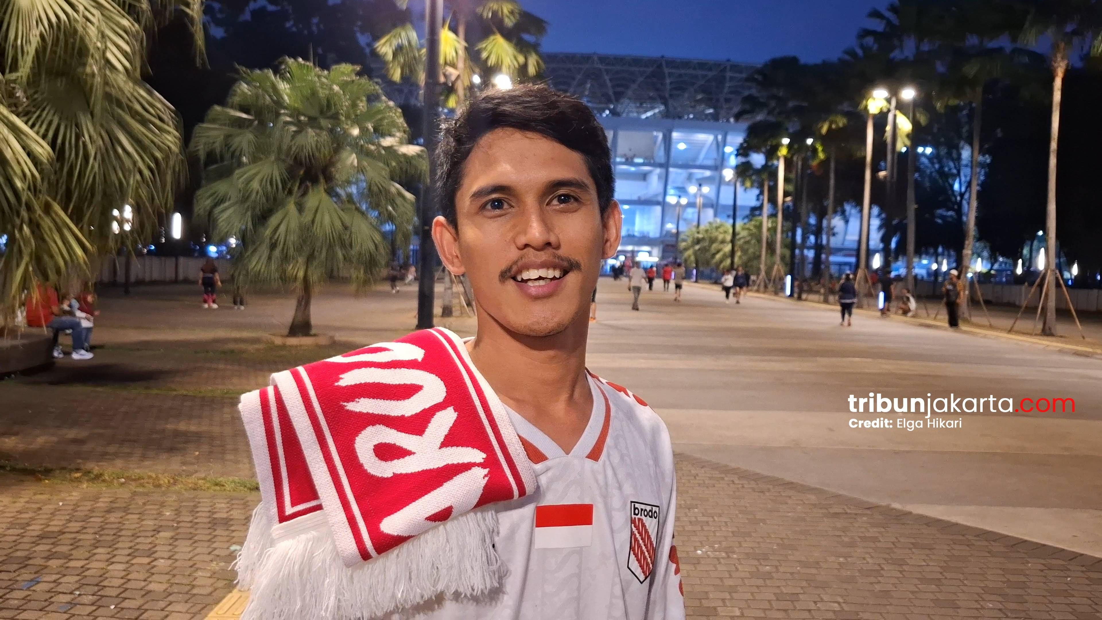 Suporter di GBK Masih Sepi, Ini Alasan Mereka yang Tetap Setia Nonton Langsung Timnas U-23