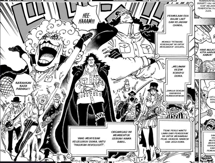 Spoiler Manga One Piece 1098, Ginny Rupanya Diperistri oleh Tenryuubito