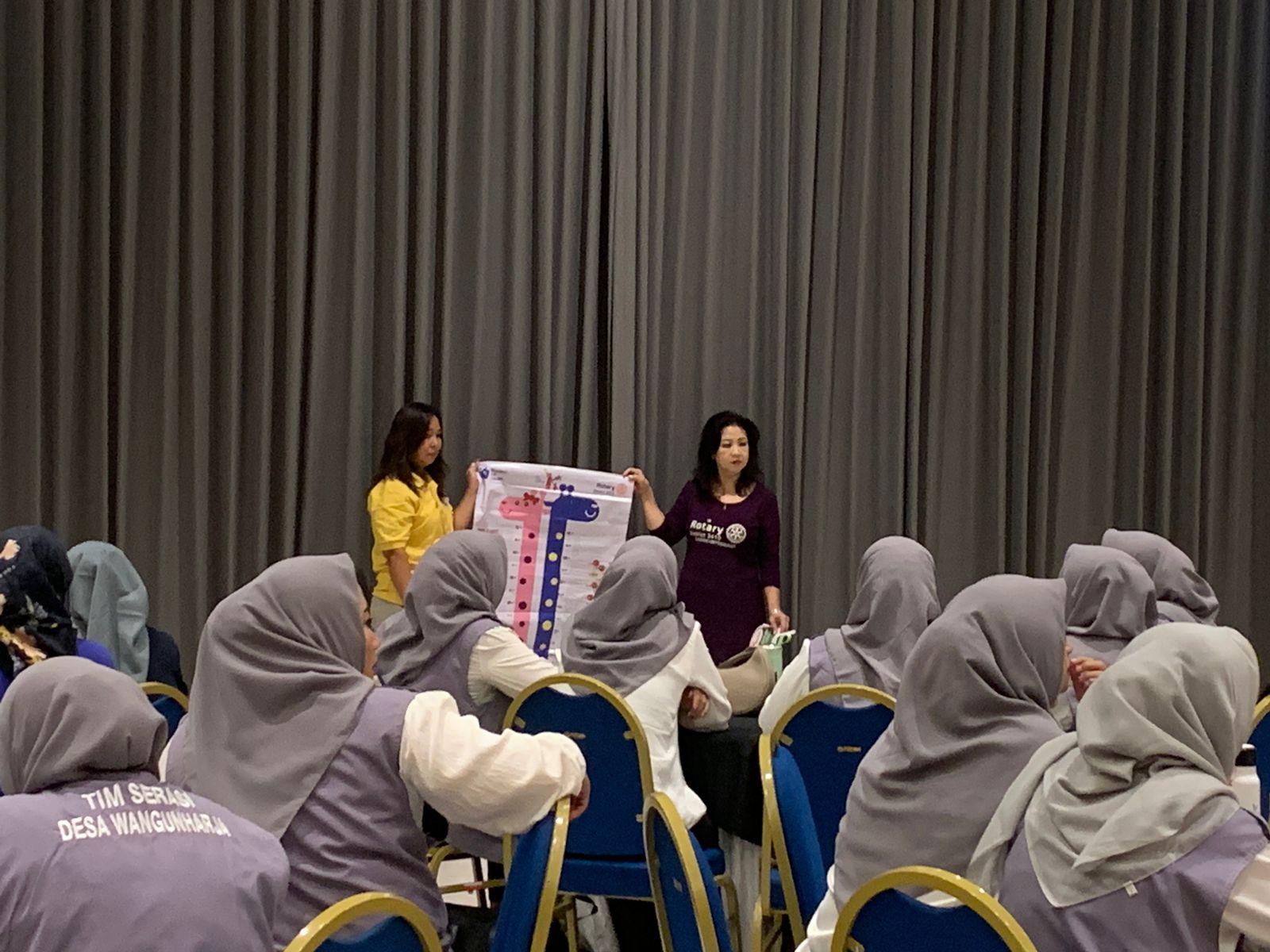 Dukung Gerakan Ayo Cegah Stunting, Sasa dan Rotary Indonesia Latih Kader Posyandu Jadi Konselor