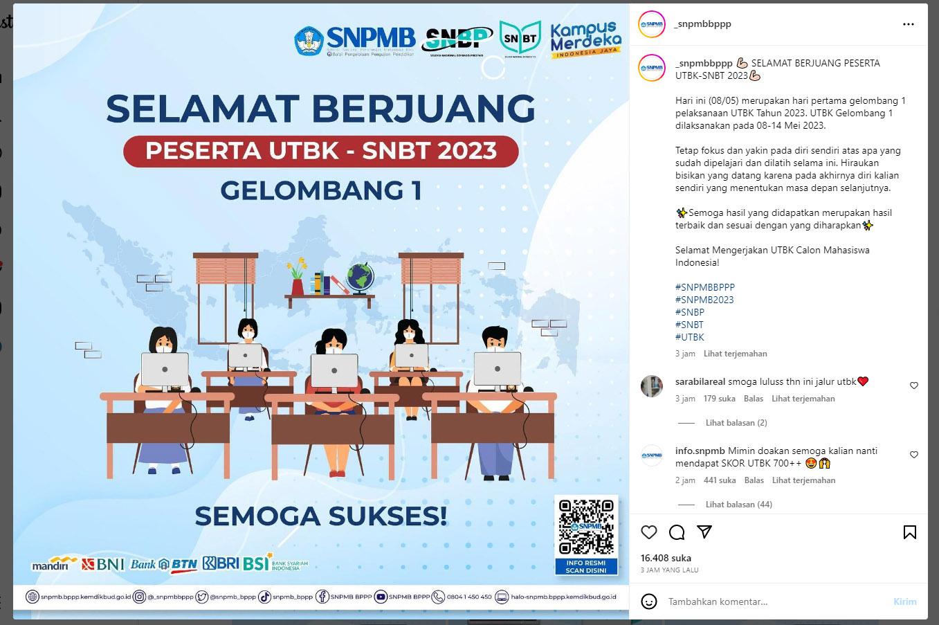 Dimulai Hari Ini, Simak Tata Tertib UTBK SNBT 2023 serta Dokumen yang Wajib Dibawa Peserta