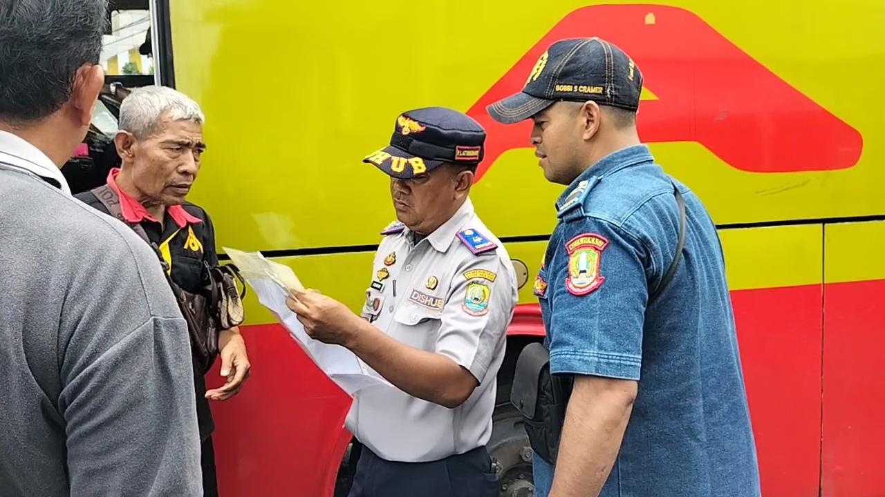 Jelang Musim Mudik Nataru 2024, Terminal Induk Bekasi Lakukan Ramp Check Armada Bus
