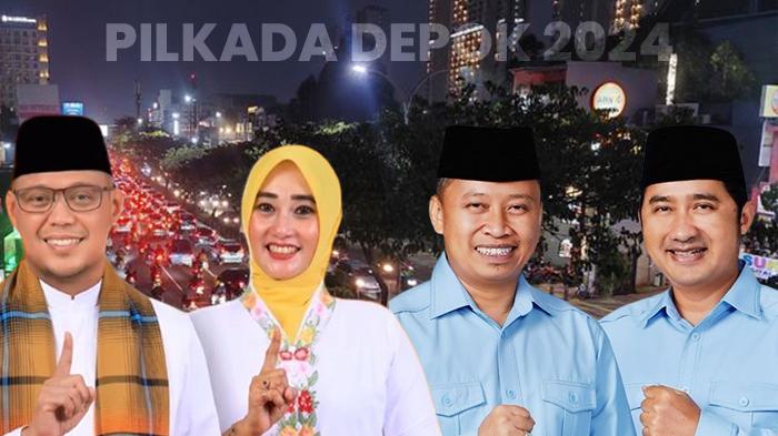 Beda Hasil Survei Pilkada Depok: Voxpol Unggulkan Imam-Ririn, Supian-Chandra Menang Versi Indikator