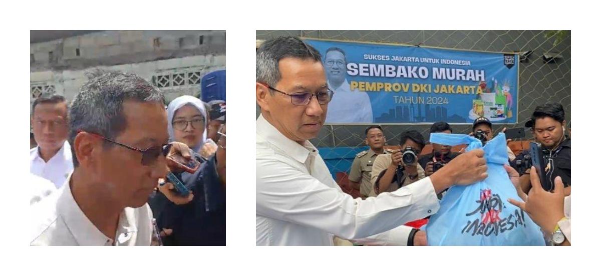 Heru Budi Bagikan Tas Sembako Warna Khas Prabowo-Gibran, Pengamat: Terlalu Vulgar