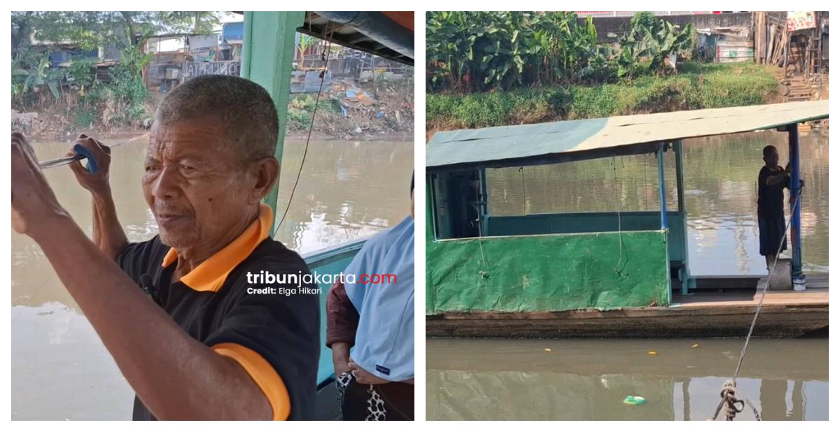 Kisah Sukirwan dan Perahu Eretan yang Bertahan di Tengah Gemerlap Jakarta